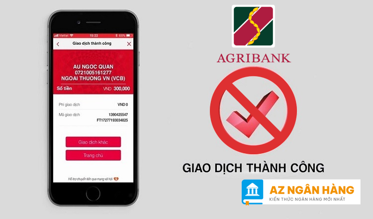 Hủy giao dịch chuyển tiền ngân hàng Agribank khi nào?